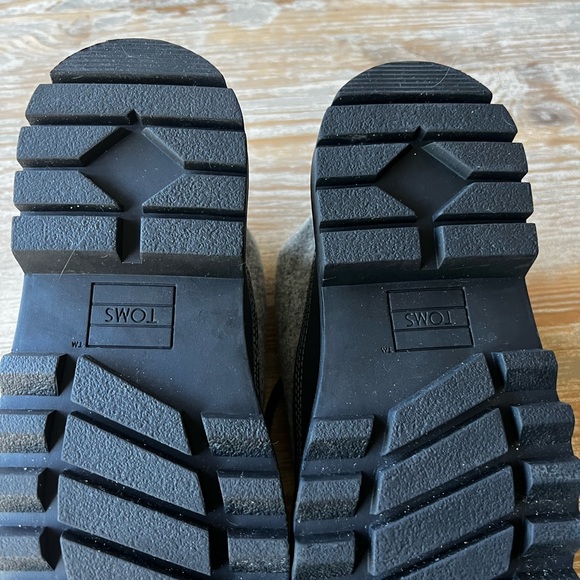 TOMS Women’s Cordova Size 7.5 Wool and Leather Boot - Picture 4 of 6